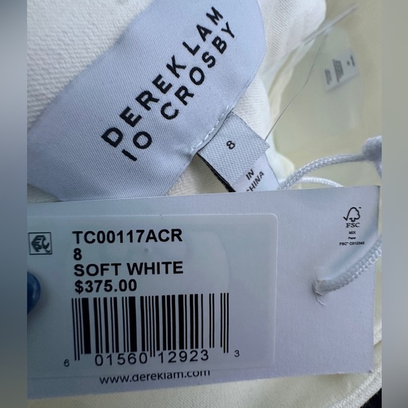 Derek Lam 10 Crosby | MAEVE FRONT SLIT TROUSER - Picture 5 of 5